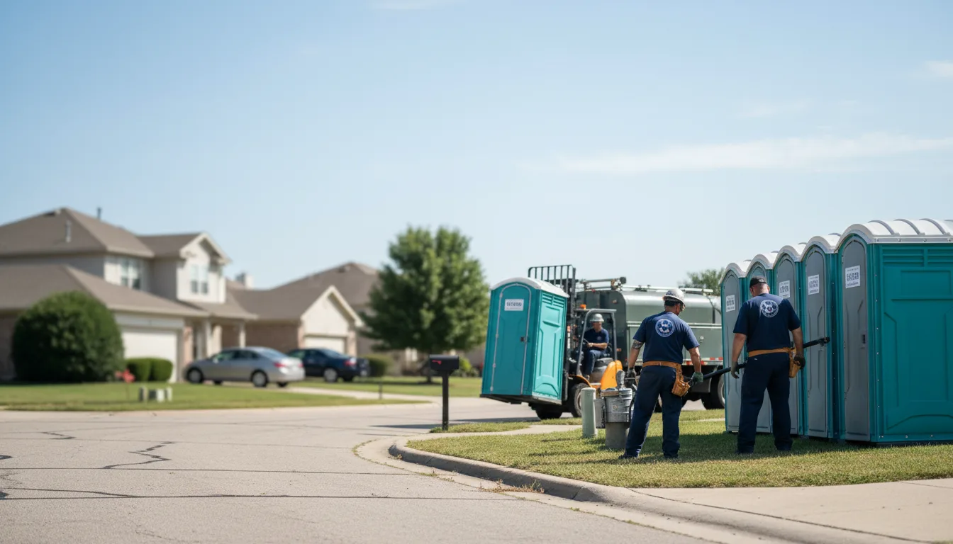 Porta Potty Rental in Falkville, AL near me